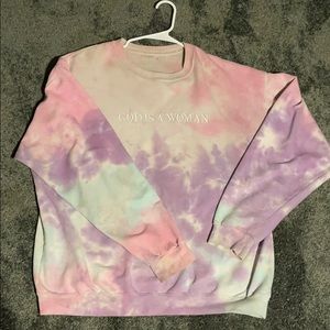 ariana grande god is a woman sweatshirt